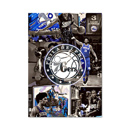 Poster Sixers Unis