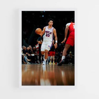 ap-philadelphia 76ers-7 cadre Blanc