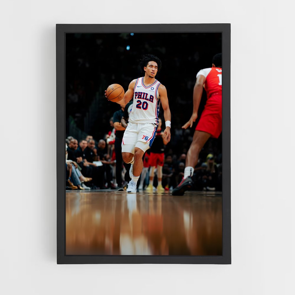 ap-philadelphia 76ers-7 cadre Noir