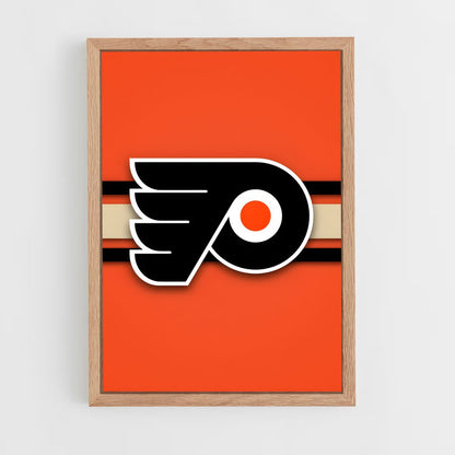 ap-philadelphia flyers-9 cadre Bois clair