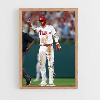 ap-philadelphia phillies-10 cadre Bois clair