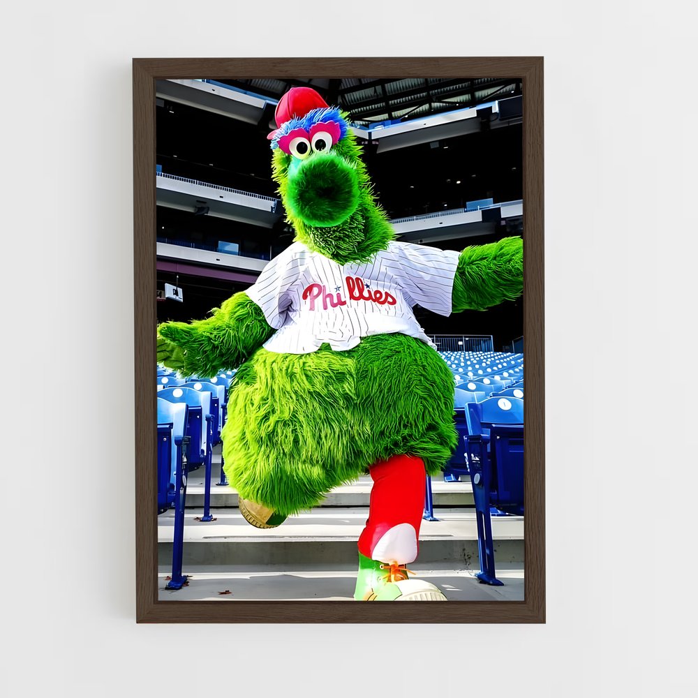 ap-philadelphia phillies-15 cadre Bois foncé