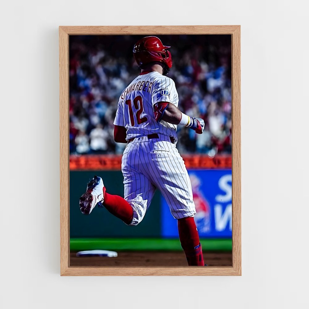 ap-philadelphia phillies-2 cadre Bois clair