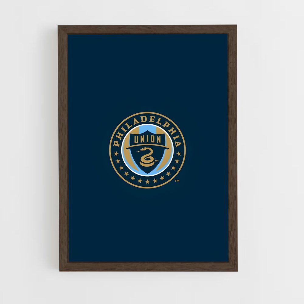 ap-philadelphia union-10 cadre Bois foncé