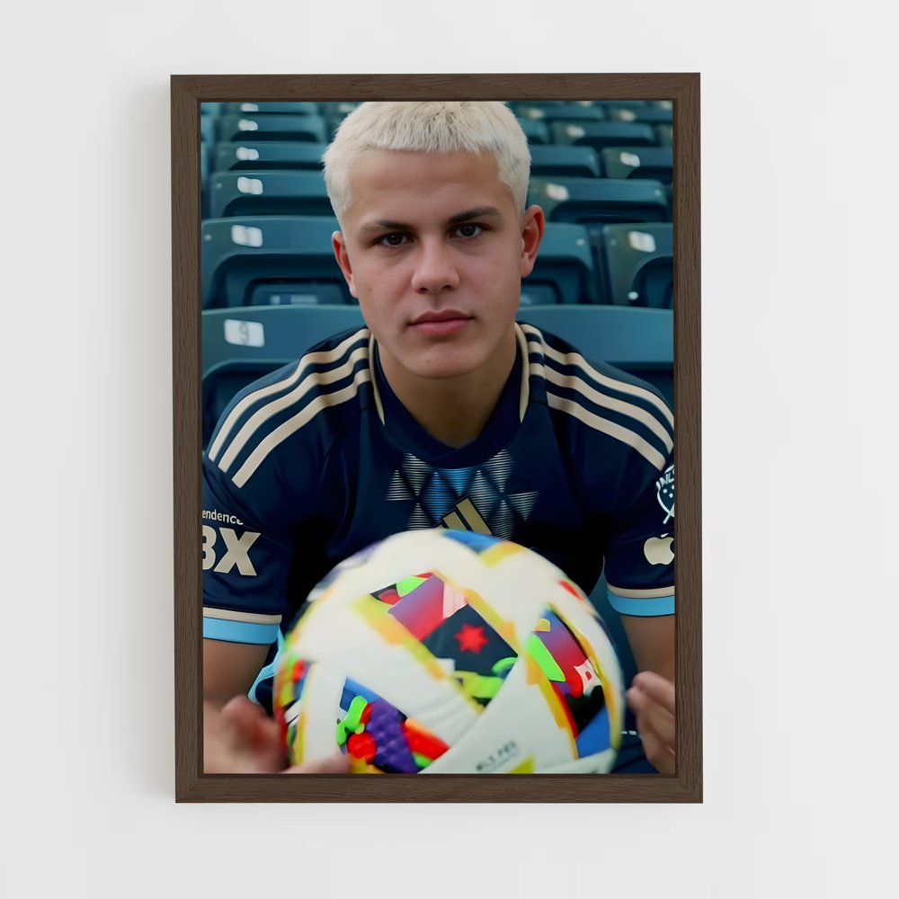 ap-philadelphia union-9 cadre Bois foncé