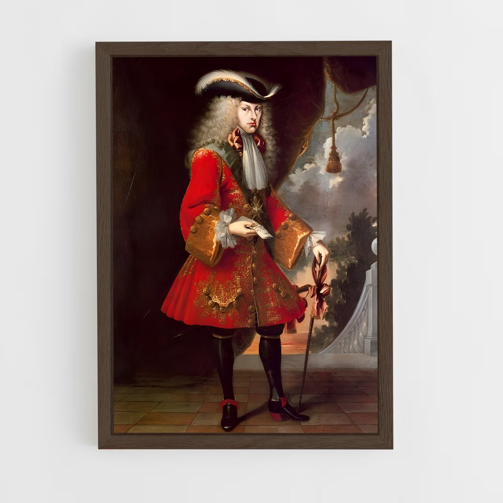 ap-philip ii-5 cadre Bois foncé