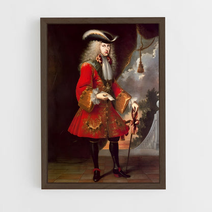 ap-philip ii-5 cadre Bois foncé