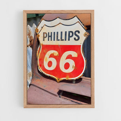 ap-phillips 66-1 cadre Bois clair