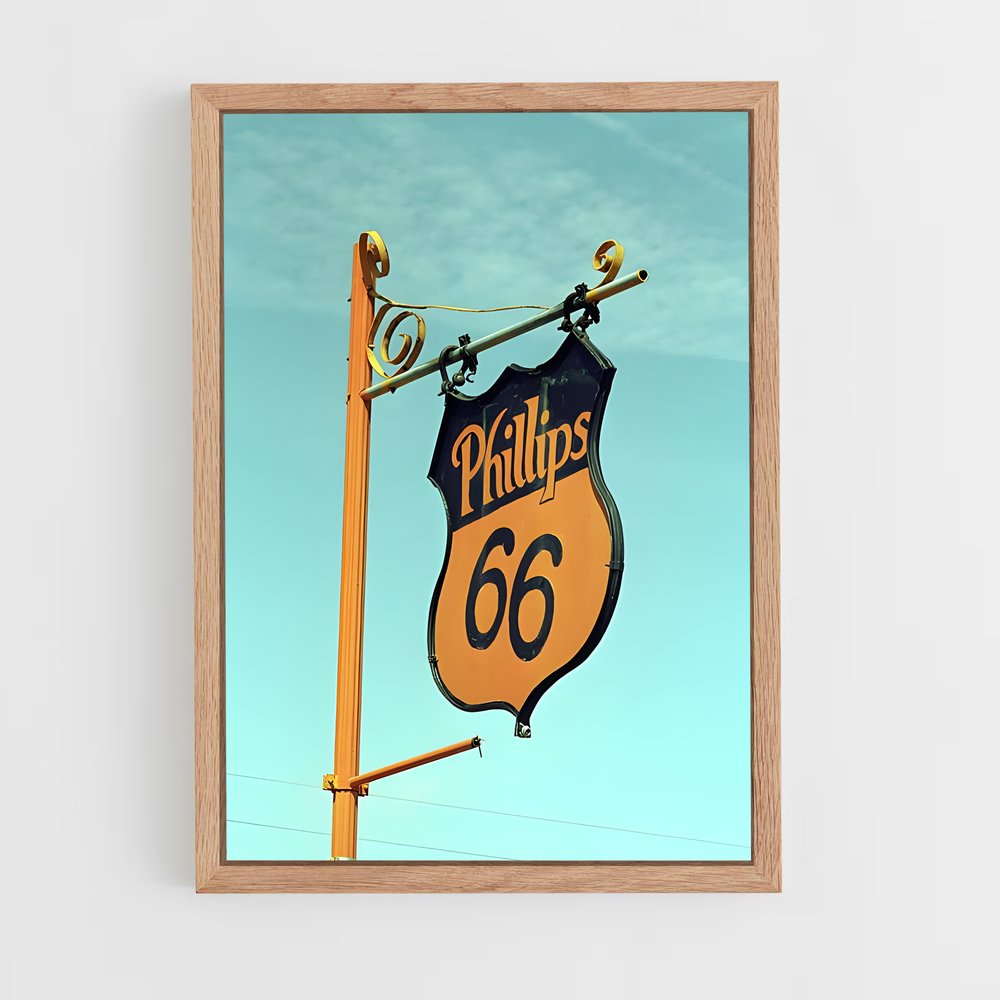 ap-phillips 66-4 cadre Bois clair