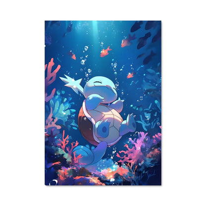 Poster Nageur Joyeux