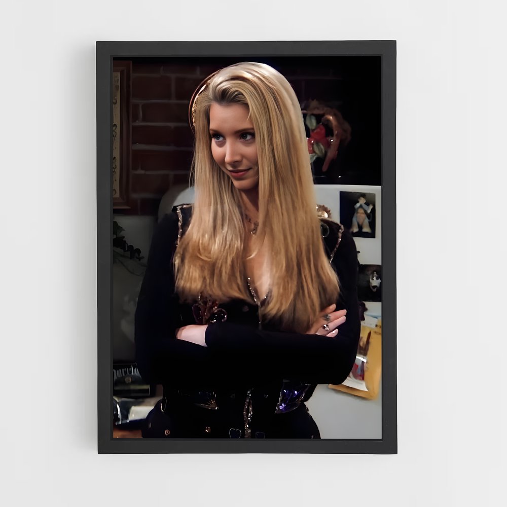 ap-phoebe buffay-4 cadre Noir