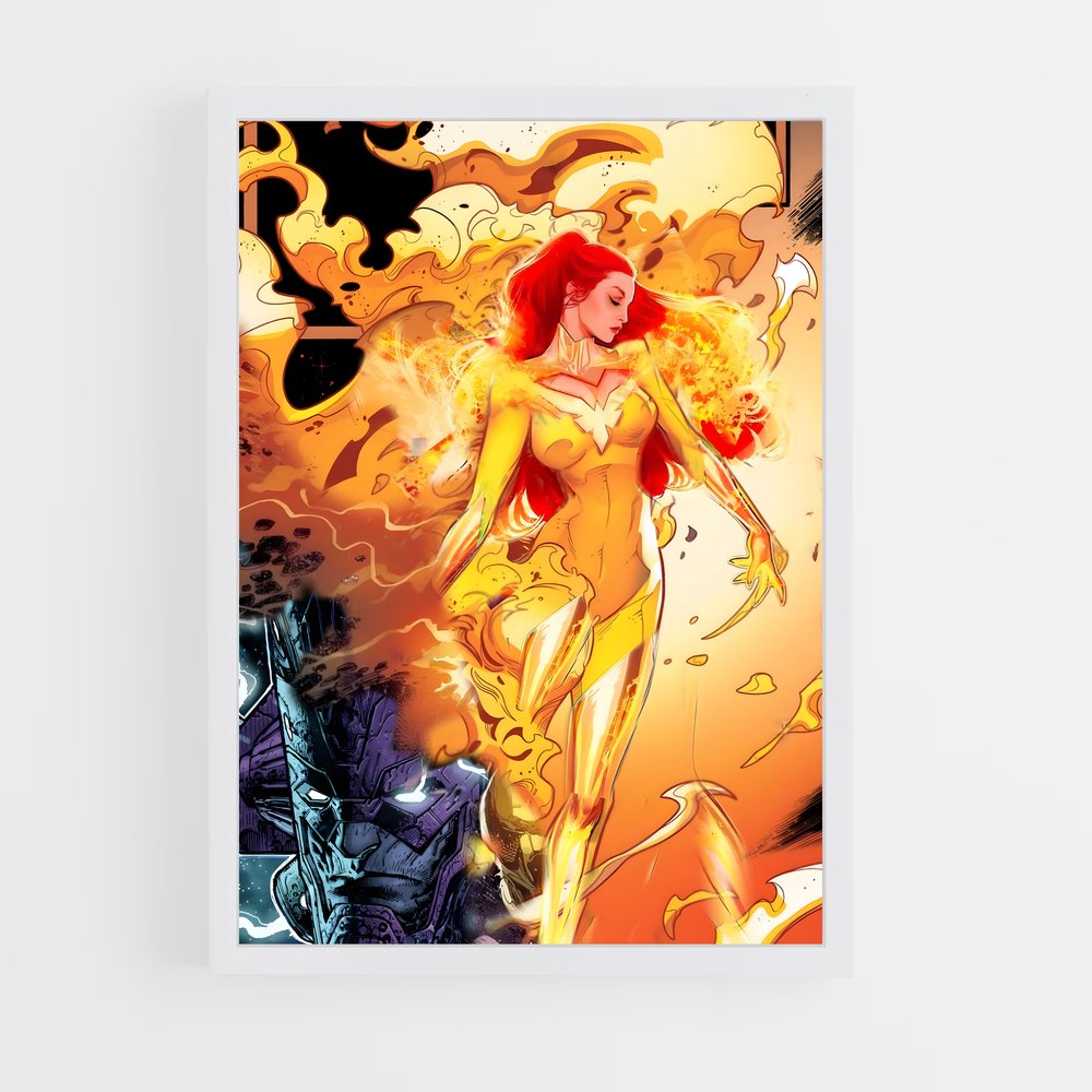 ap-phoenix jean grey-2 cadre Blanc