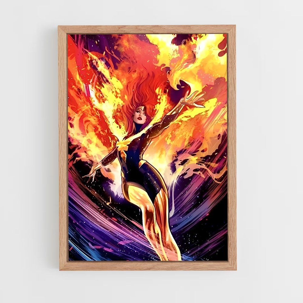 ap-phoenix jean grey-6 cadre Bois clair