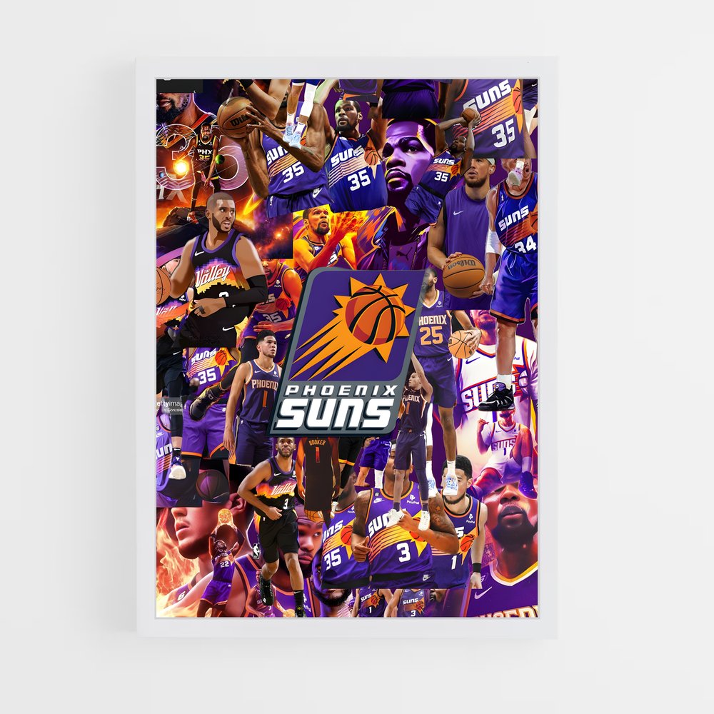 ap-phoenix suns-1 cadre Blanc