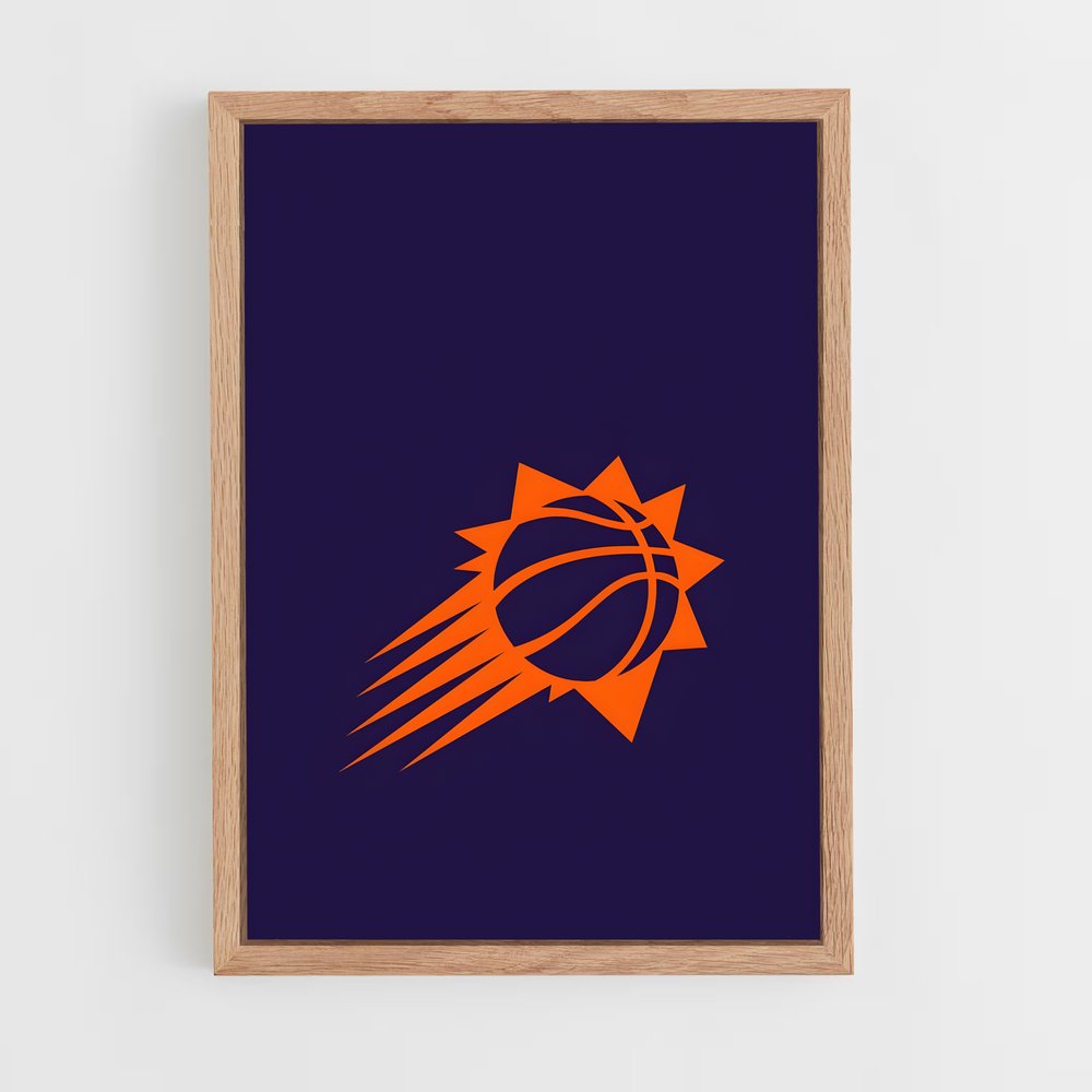 ap-phoenix suns-2 cadre Bois clair