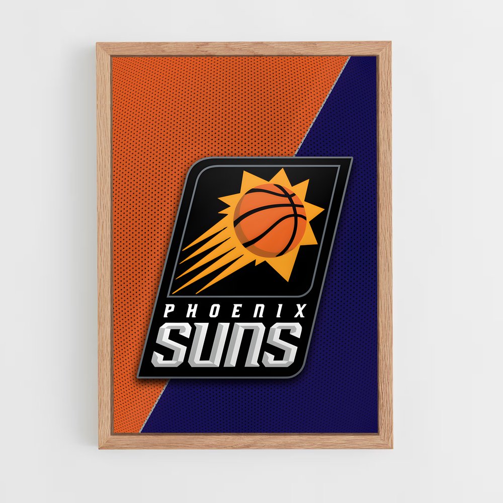 ap-phoenix suns-3 cadre Bois clair