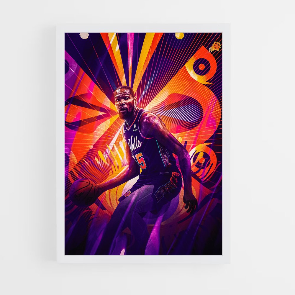 ap-phoenix suns-5 cadre Blanc