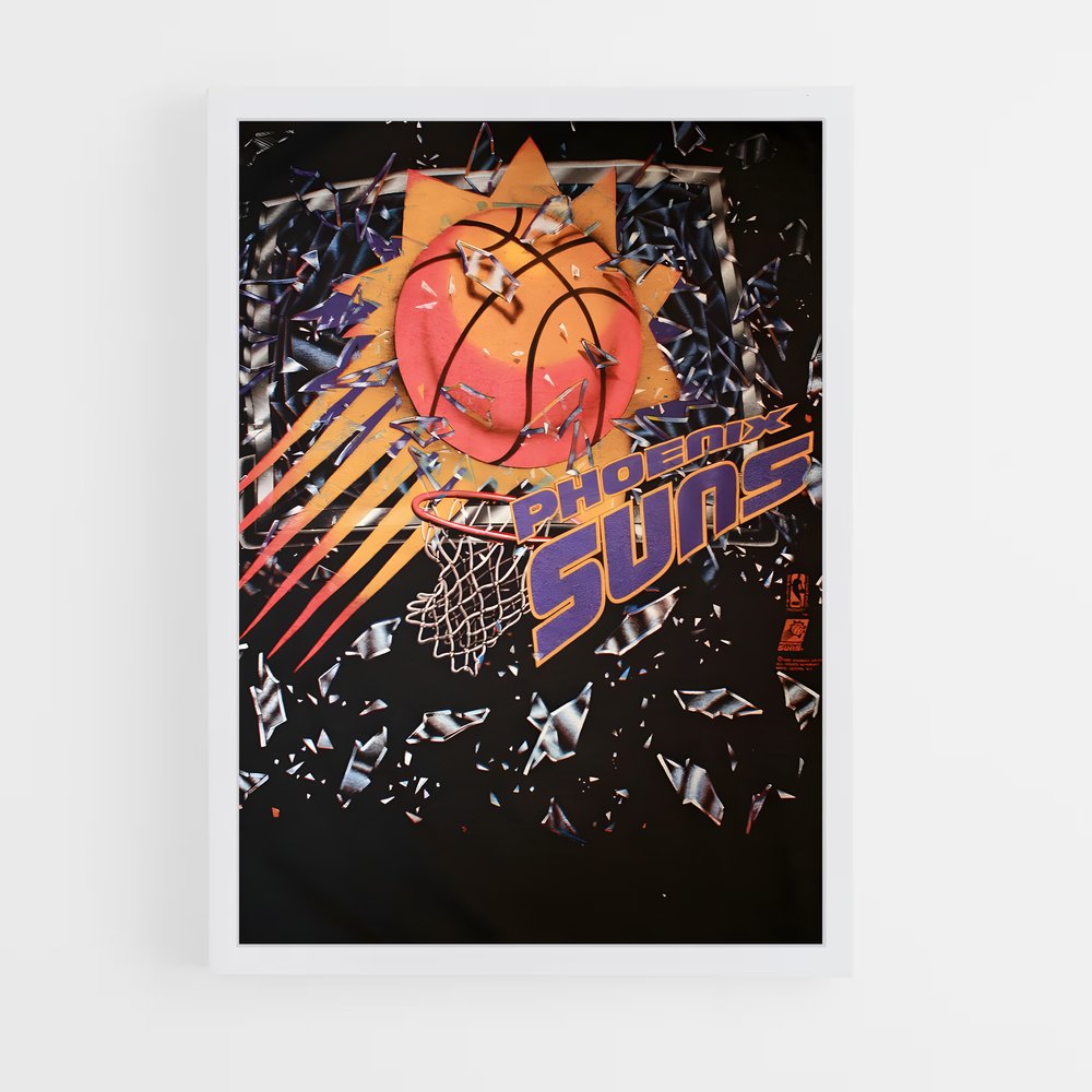 ap-phoenix suns-8 cadre Blanc