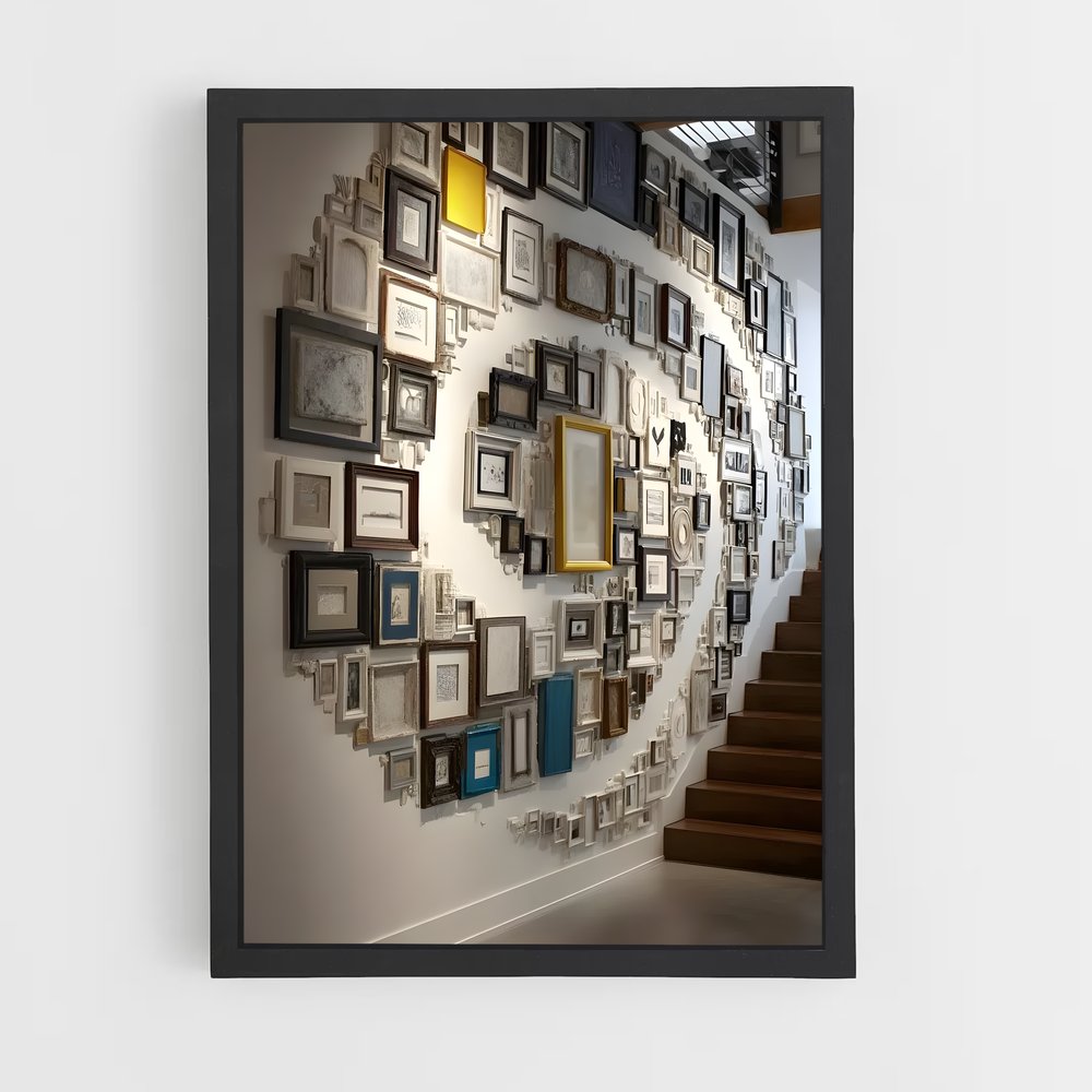 ap-picture frame-2 cadre Noir