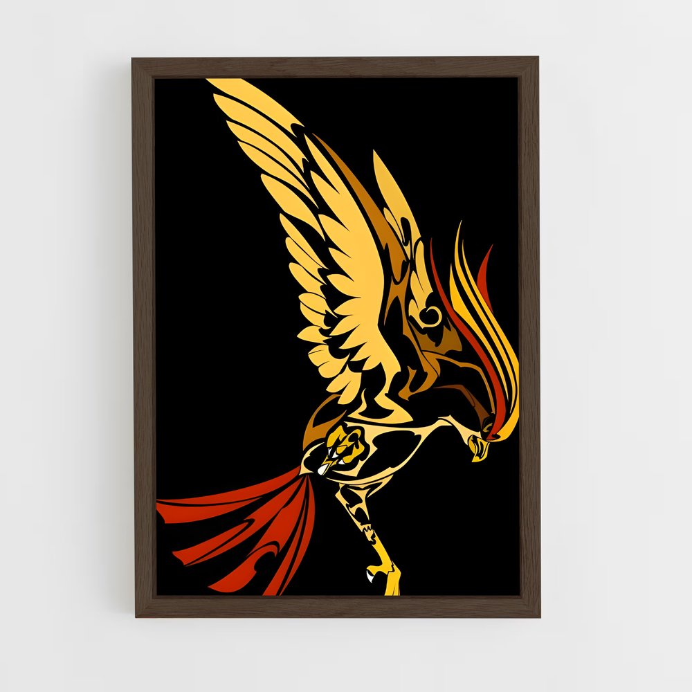 ap-pidgeot-2 cadre Bois foncé
