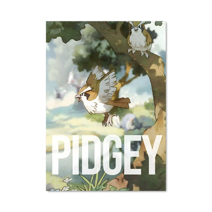 Poster Pidgey Perché