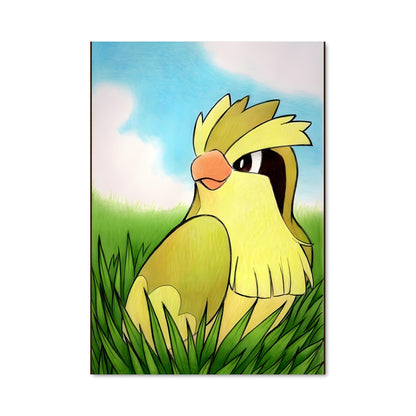 Poster Pidgey au Sol