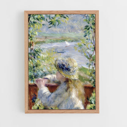 ap-pierre-auguste renoir-1 cadre Bois clair