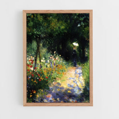 ap-pierre-auguste renoir-3 cadre Bois clair