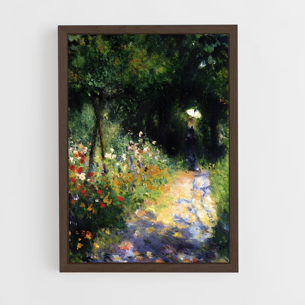 ap-pierre-auguste renoir-3 cadre Bois foncé