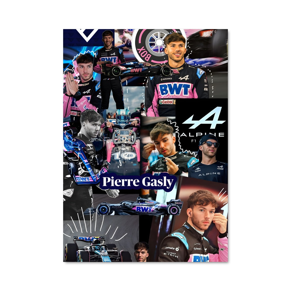 Poster Gasly Racing Spirit