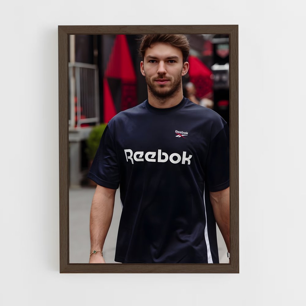 ap-pierre gasly-4 cadre Bois foncé