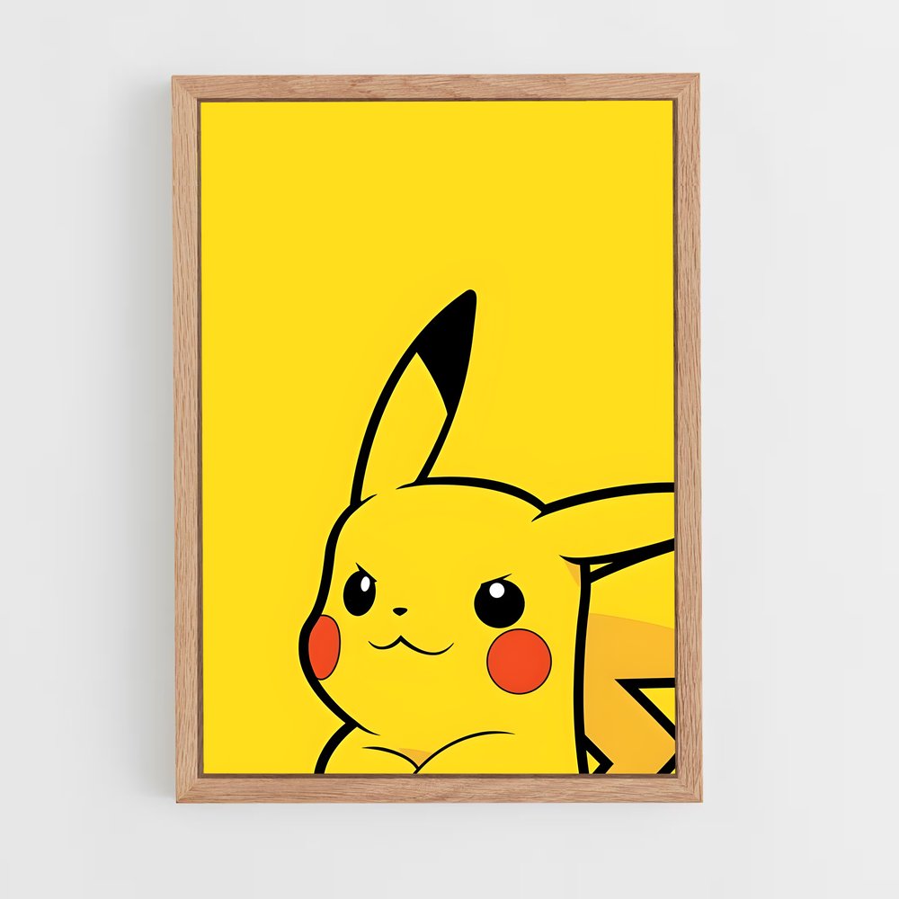 ap-pikachu-10 cadre Bois clair