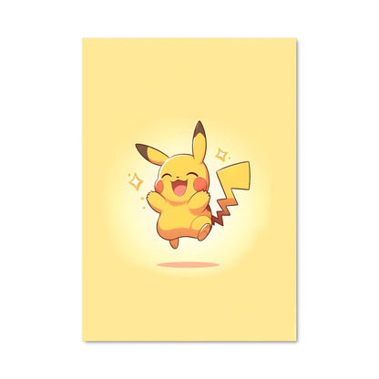 Poster Pikachu Électrisant