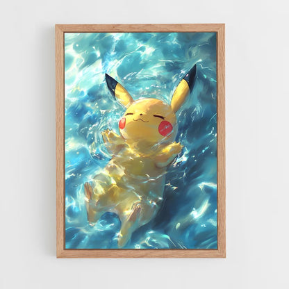 ap-pikachu-8 cadre Bois clair