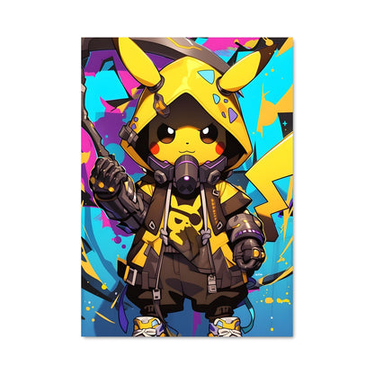 Poster Pikachu Gunman