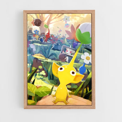 ap-pikmin-1 cadre Bois clair