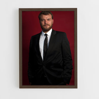 ap-pilou asbæk-8 cadre Bois foncé