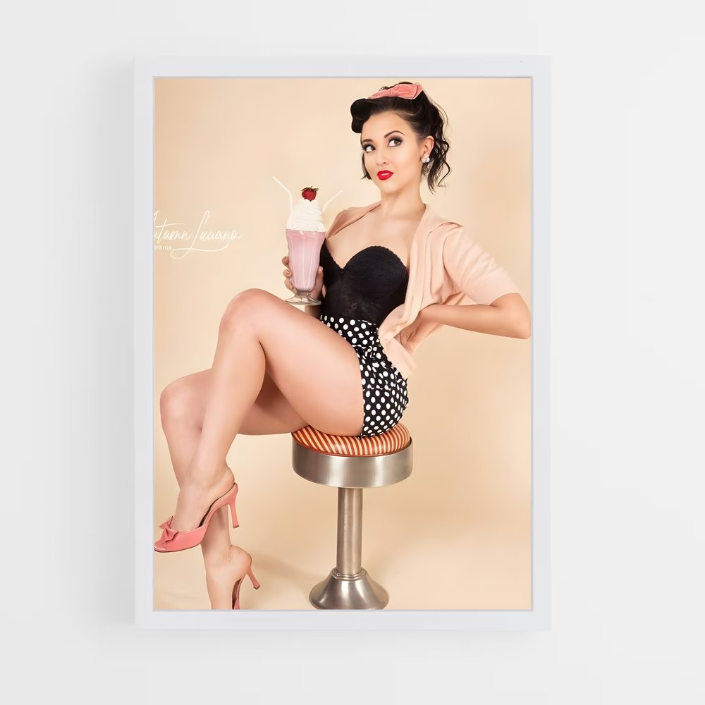 ap-pin up-5 cadre Blanc