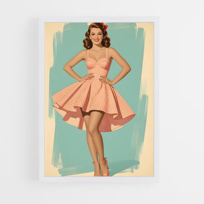 ap-pin up-9 cadre Blanc