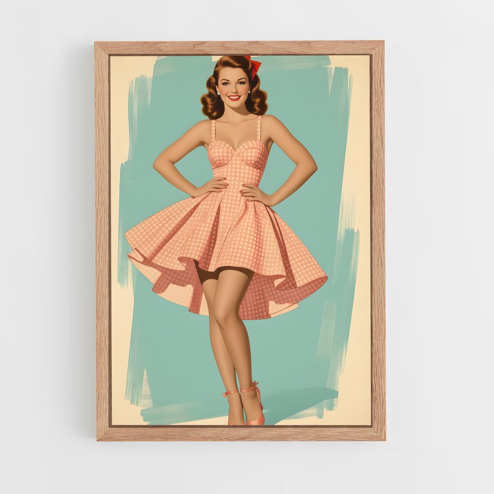 ap-pin up-9 cadre Bois clair