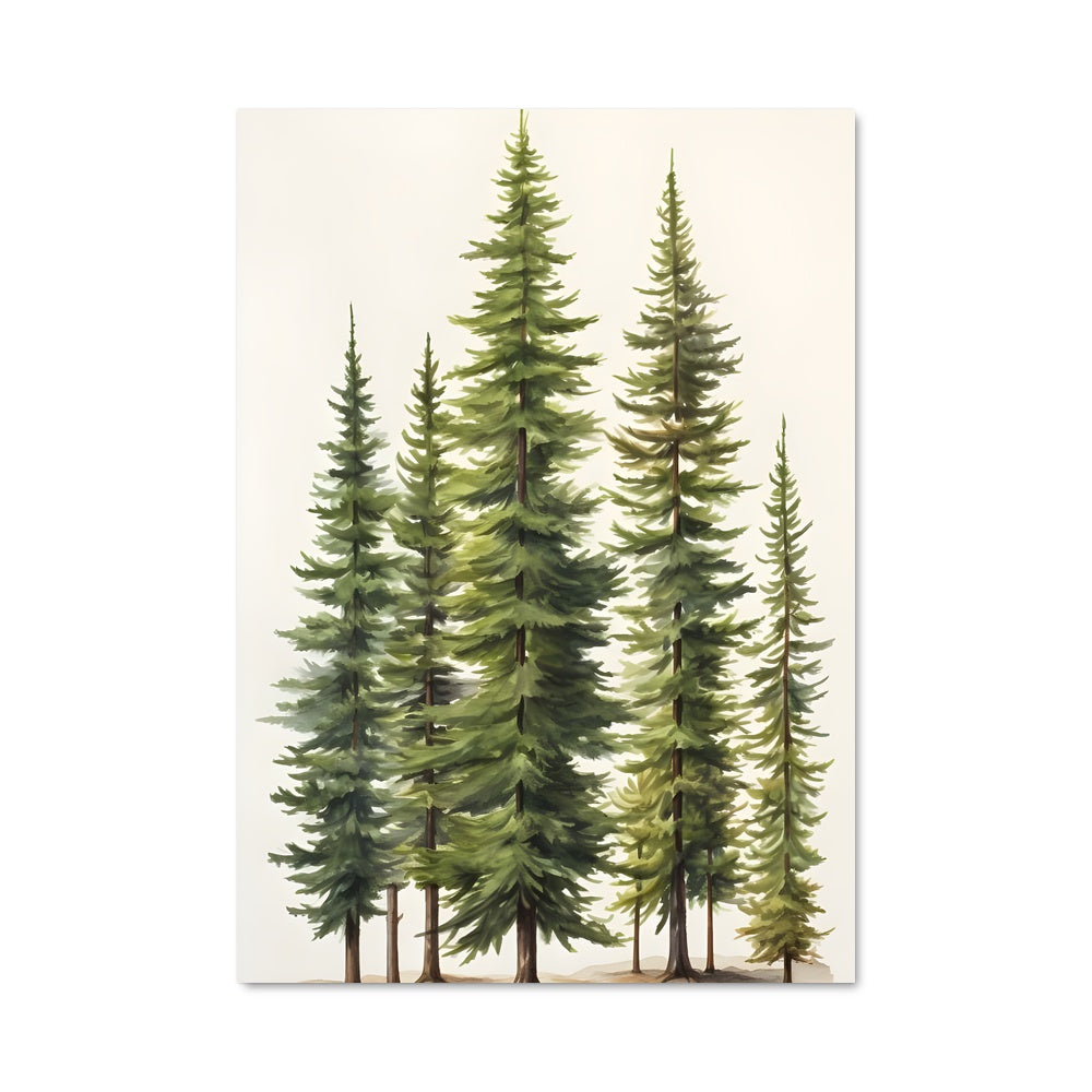 Poster Forêt Aquatique