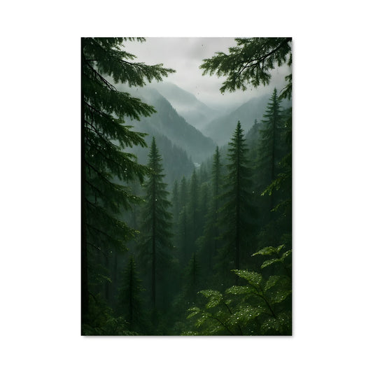 Poster Pine forest 94967