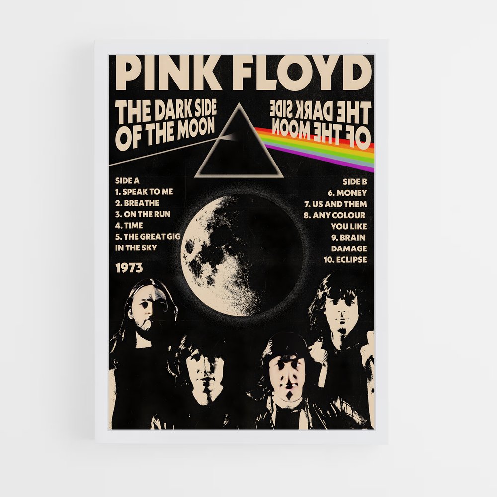 ap-pink floyd-1 cadre Blanc