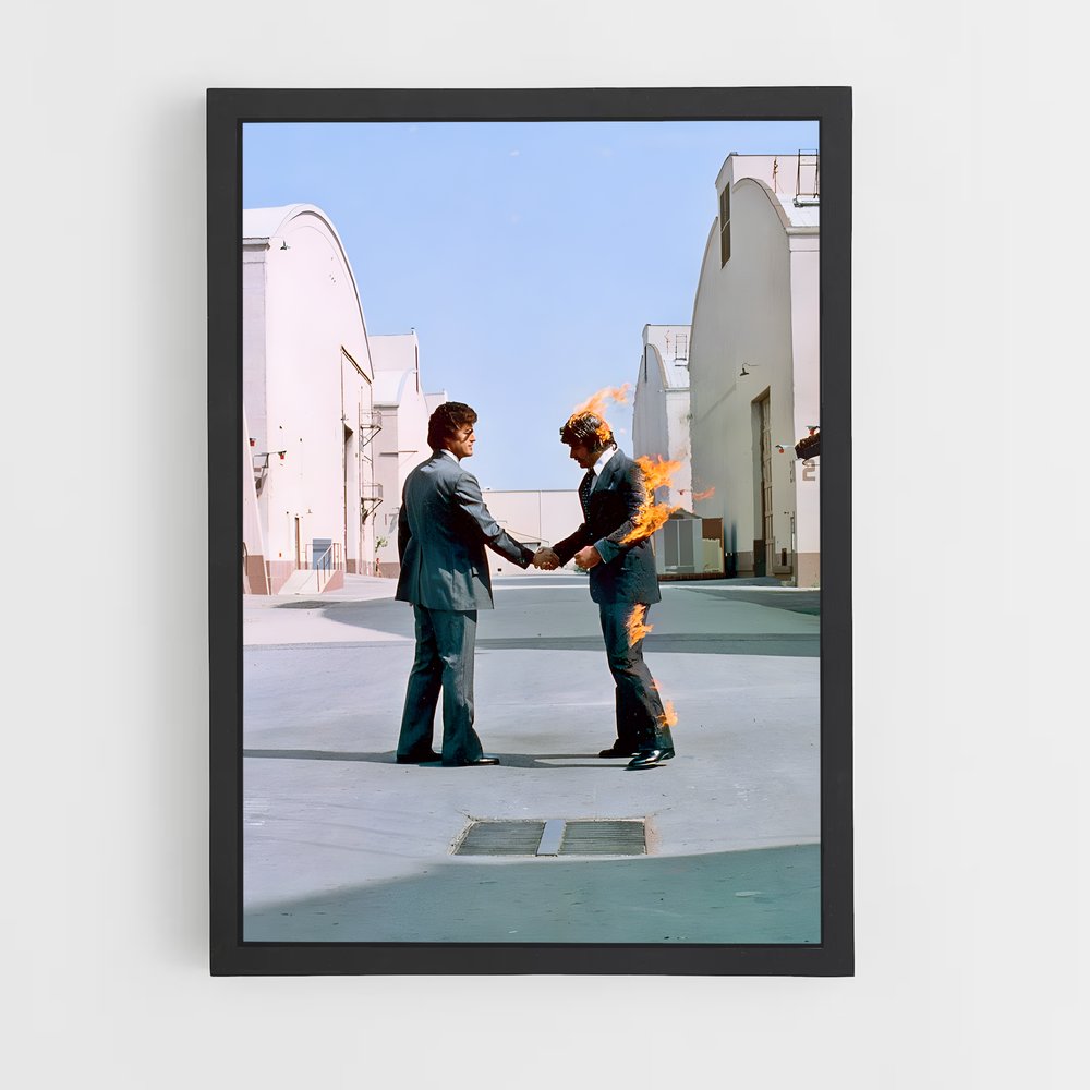 ap-pink floyd-2 cadre Noir
