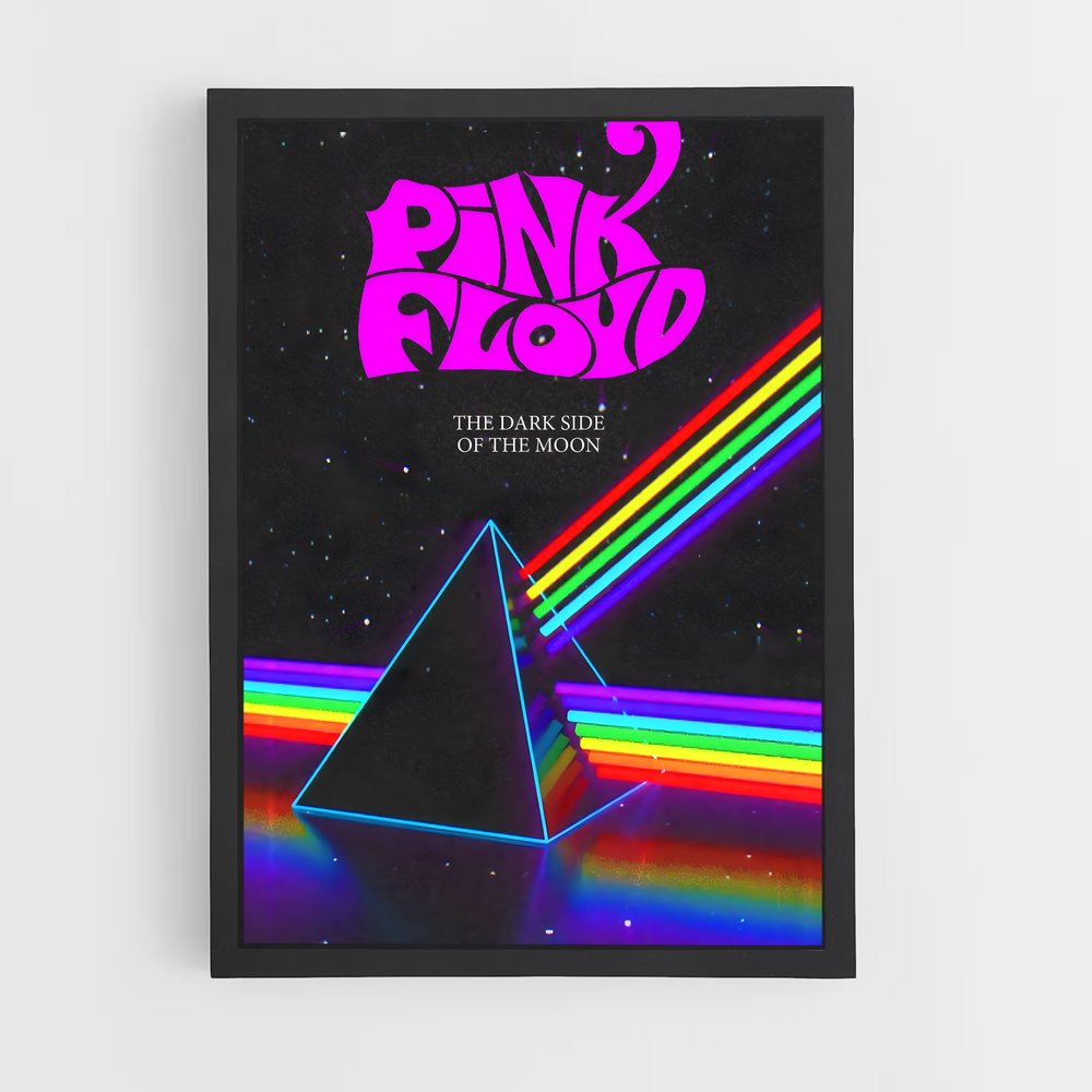 ap-pink floyd-3 cadre Noir
