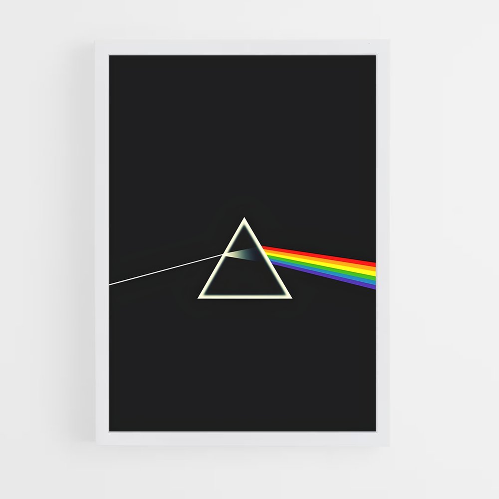 ap-pink floyd-4 cadre Blanc