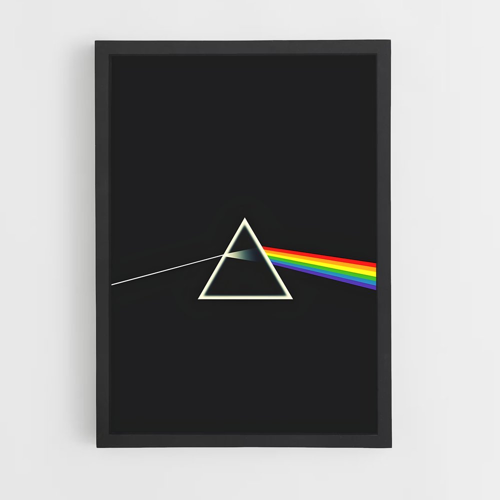 ap-pink floyd-4 cadre Noir