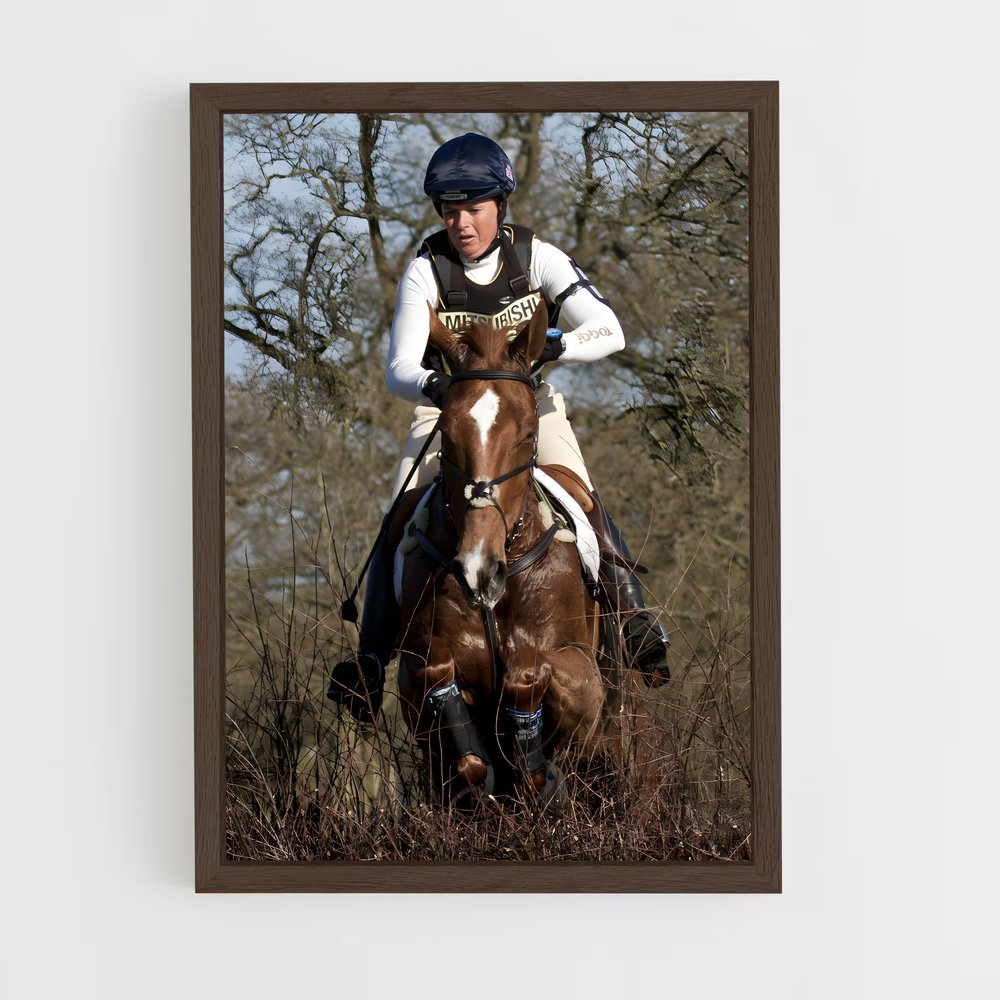 ap-pippa funnell-1 cadre Bois foncé