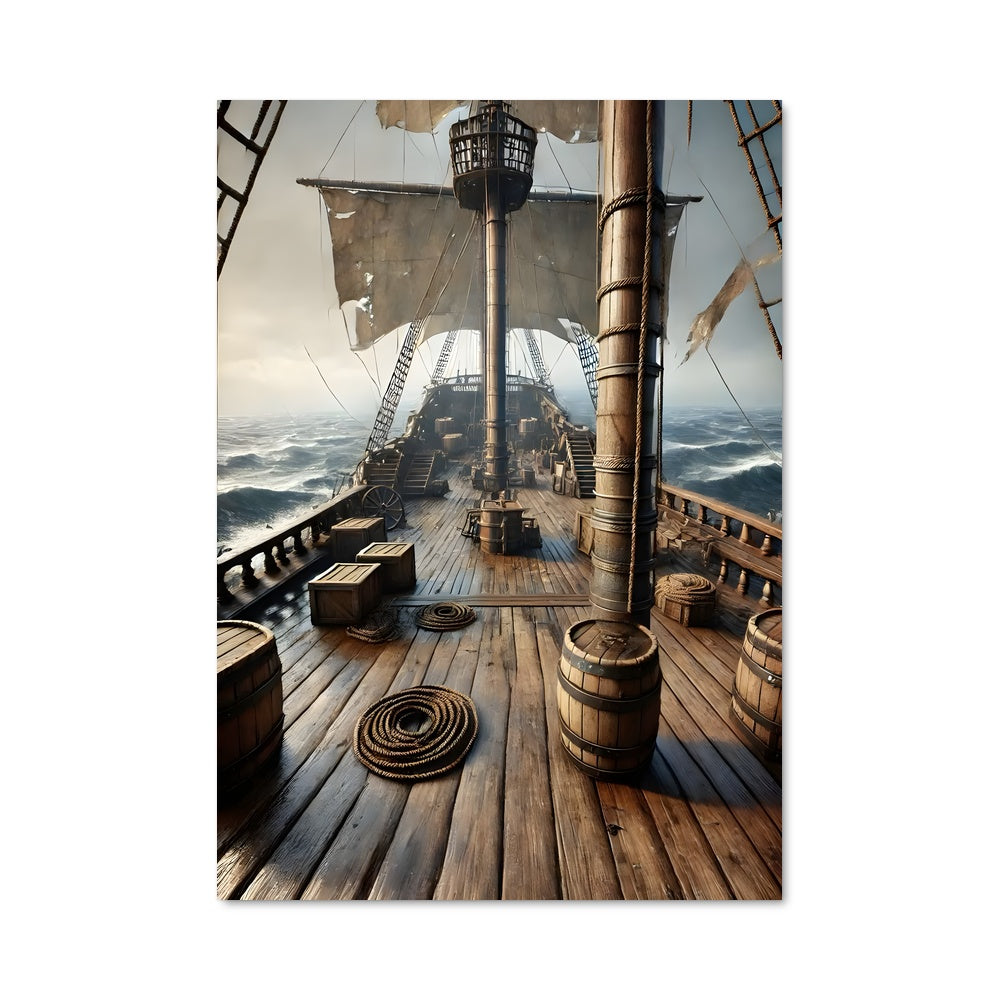 Poster L'Arrivée du Flibustier