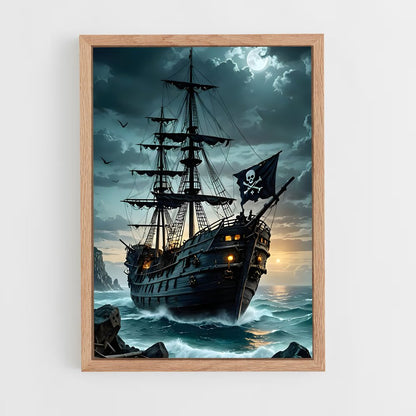 ap-pirate ships-2 cadre Bois clair